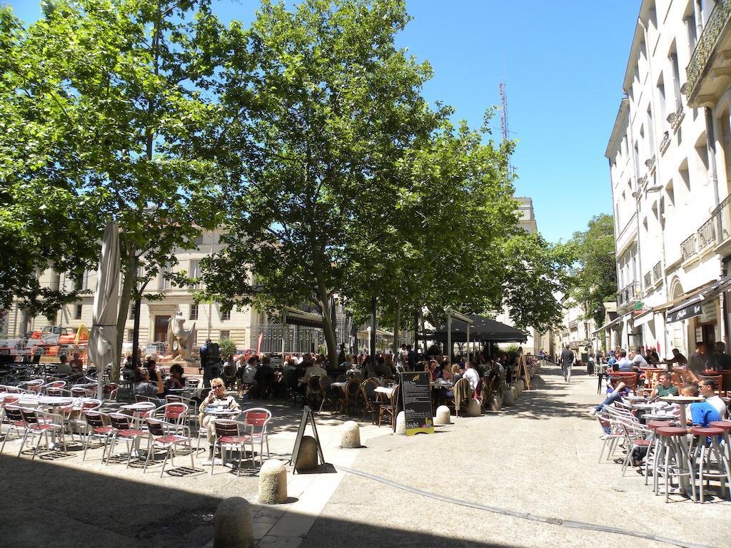 La Terrasse Du Marche Aux Fleurs Apartment Montpellier Exterior photo